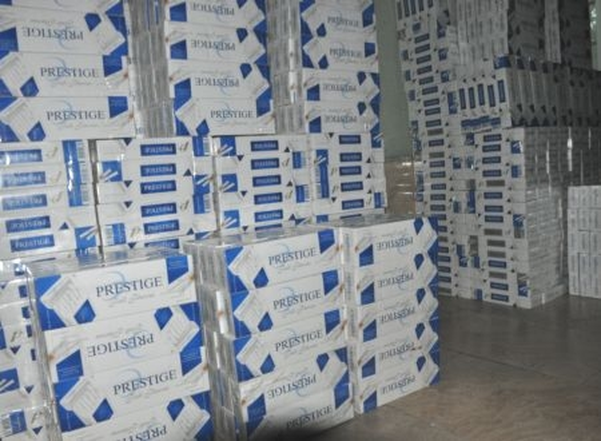 Erzurum\'da 11 Bin 350 Paket Kaçak Sigara Ele Geçirildi