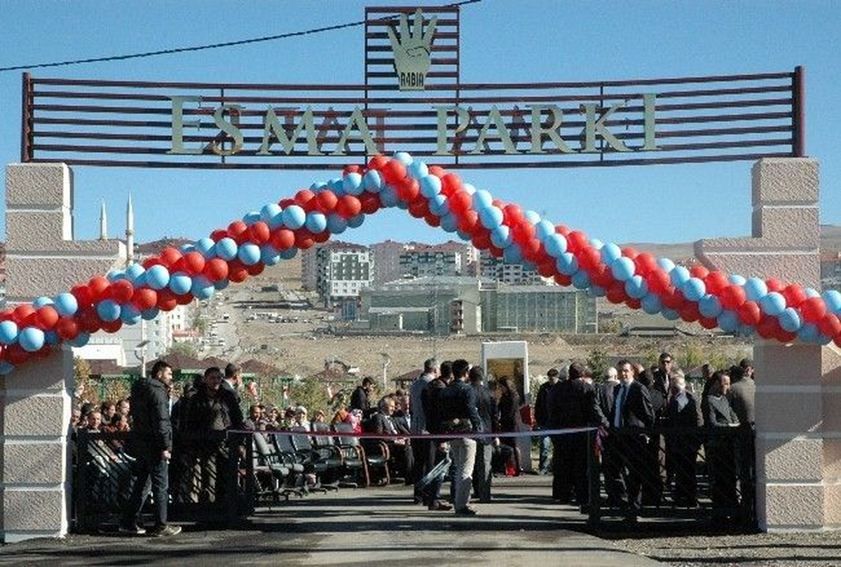 Erzurum\'da Bir Parka Esma İsminin Verilmesi