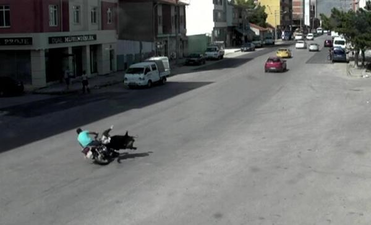 Eskişehir\'deki Kazalar Mobese Kameralarında