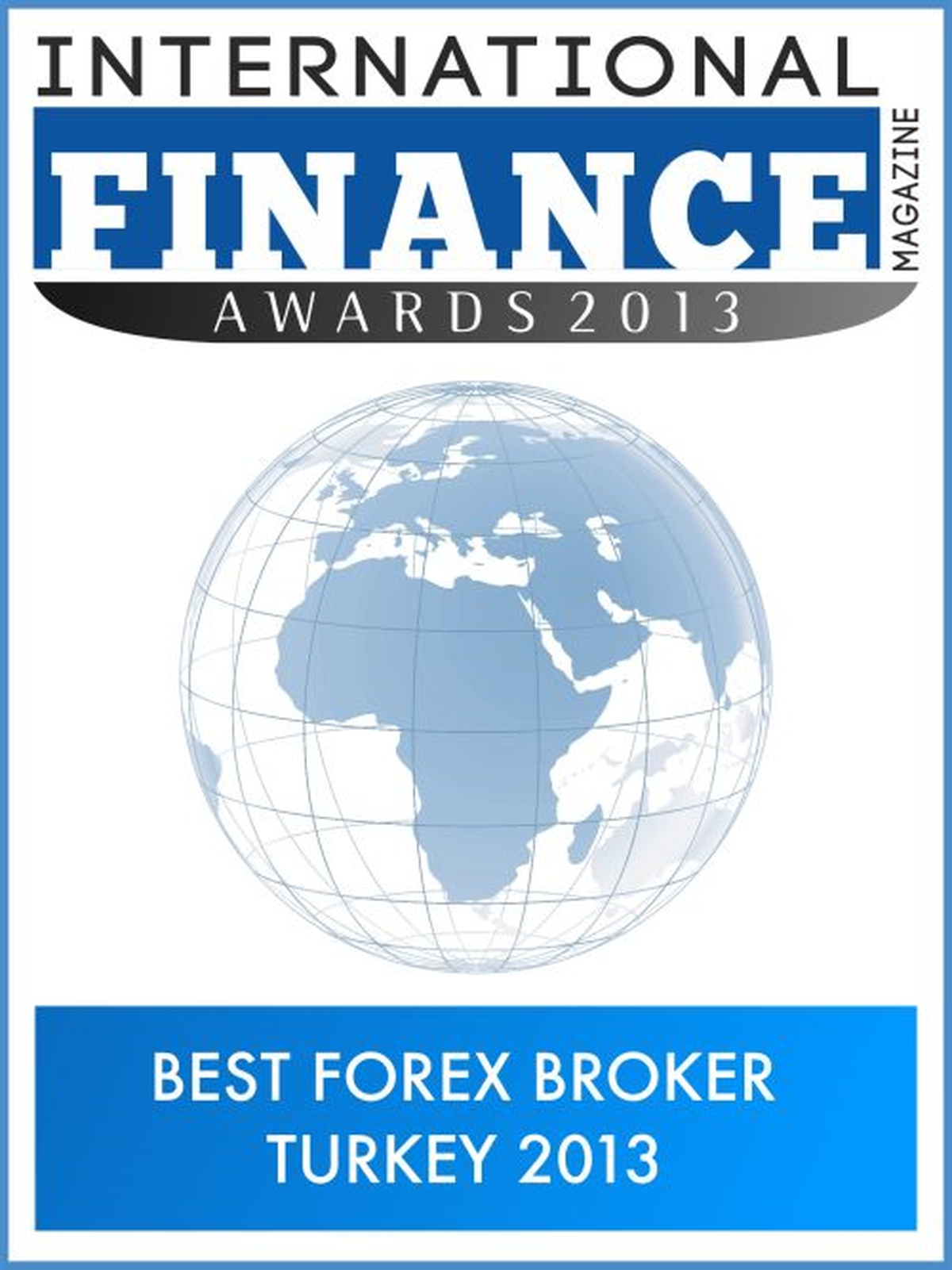 Gcm\'ye Bir Ödülde International Finance\'dan!