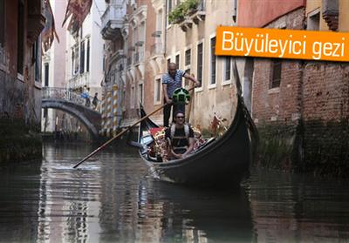 Google Street View ile Venedik\'te Gondol Gezisine Ne Dersiniz?