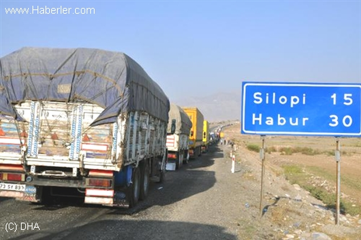 Habur\'daki Tır Kuyruğu Bitti