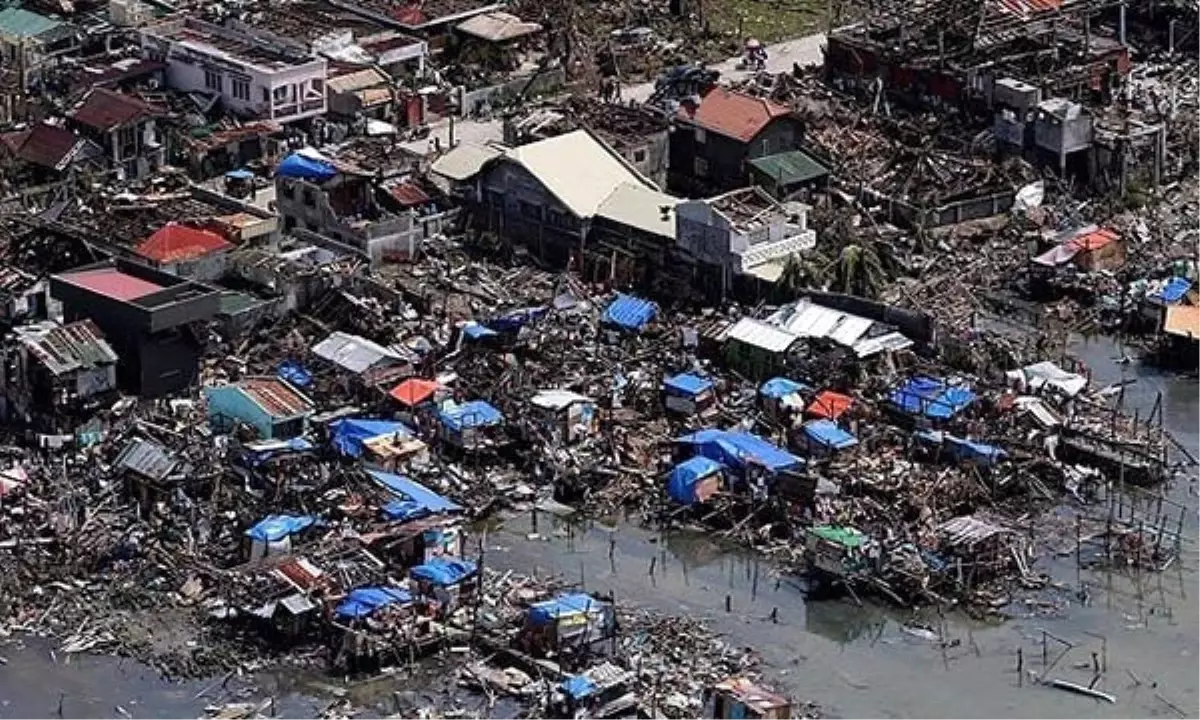 "Haiyan" İklim Değişikliğinin Ürünü Olabilir