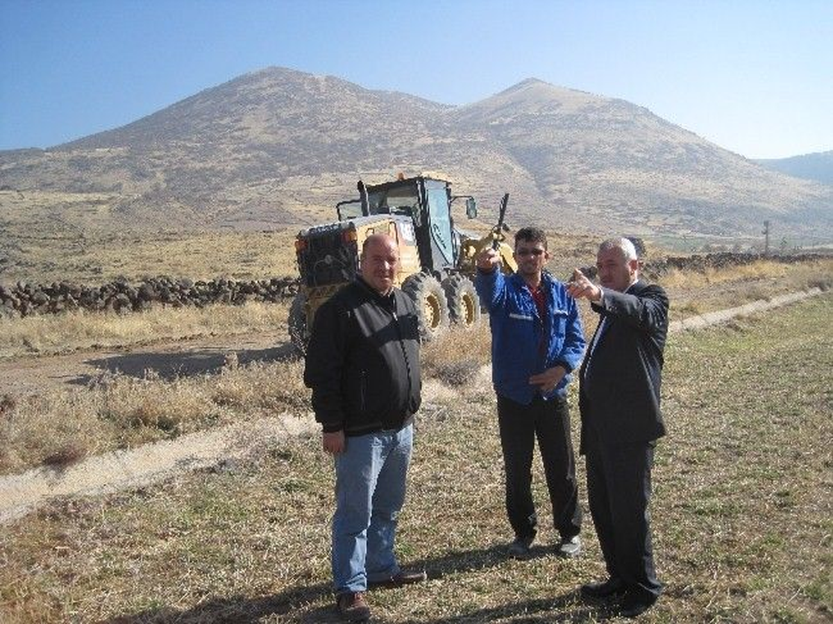 İncesu Belediyesinden Yol Yapım Çalışmaları