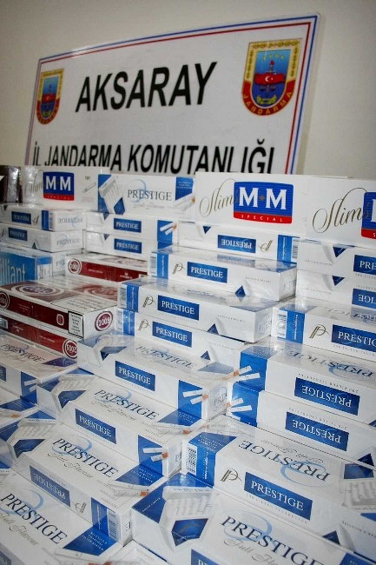 Jandarmadan Kaçak Sigara Operasyonu