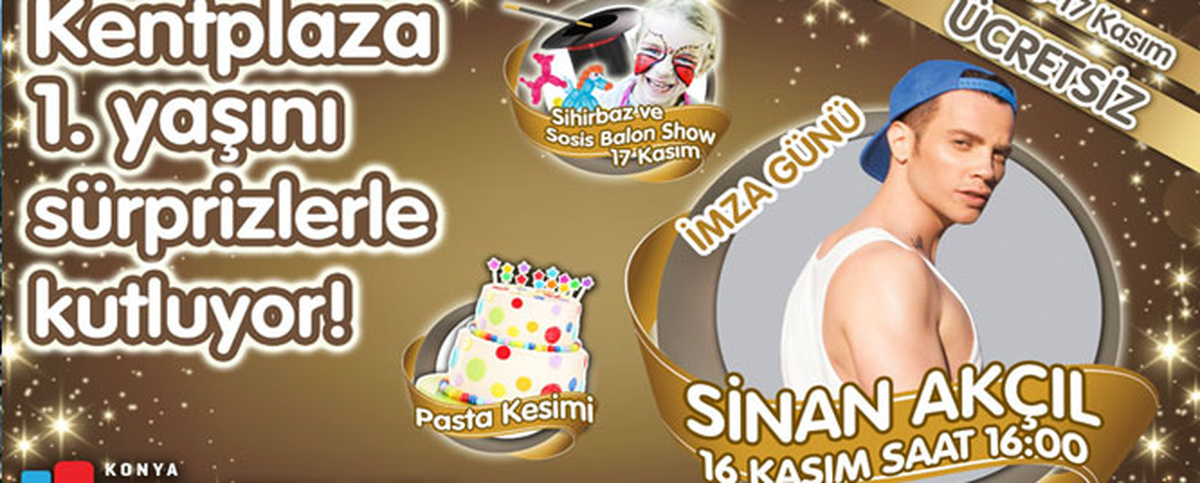 Kentplaza 1 Yaşına Girdi