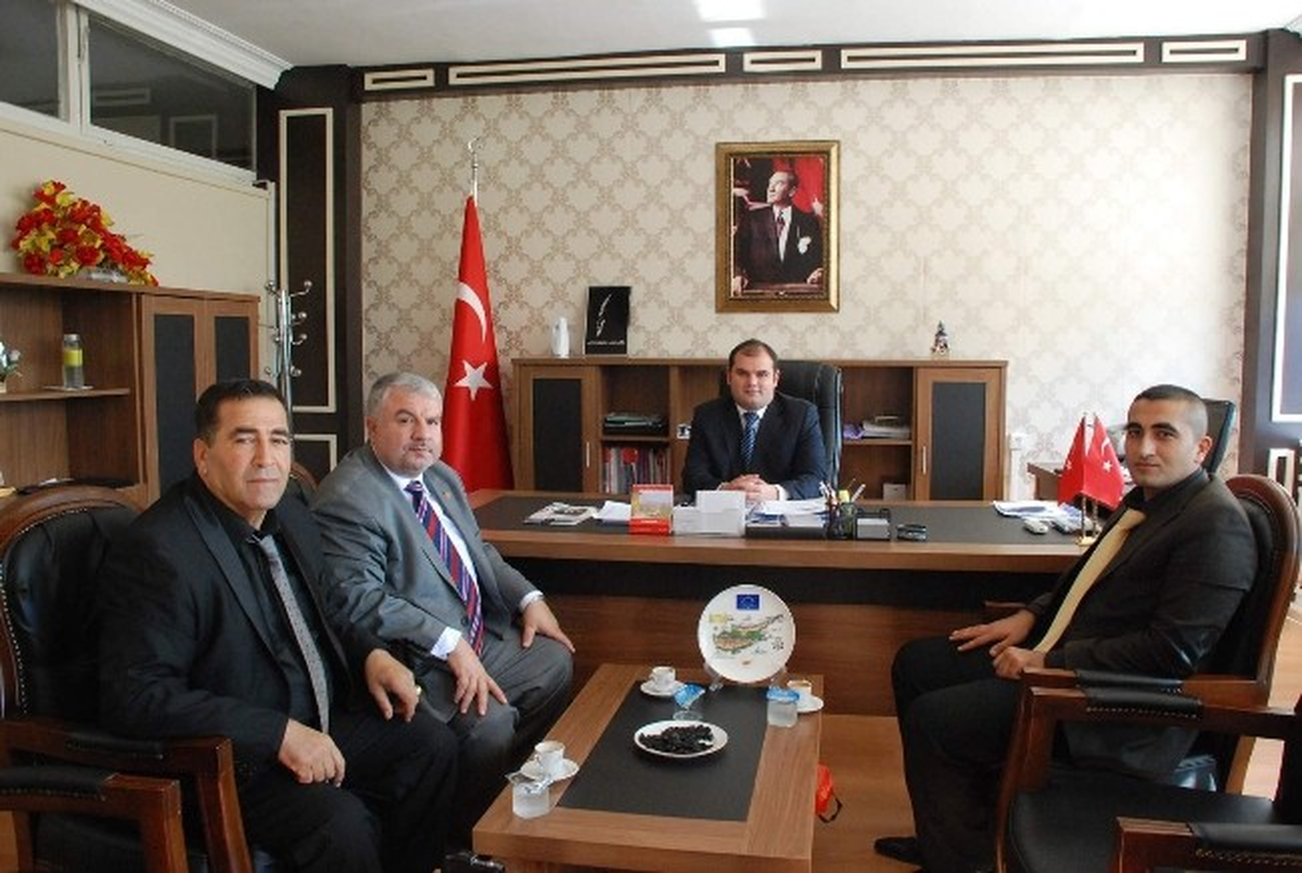 KKTC Adıyamanlılar Derneğinden Vali Vekili Levent Öztin\'e Ziyaret