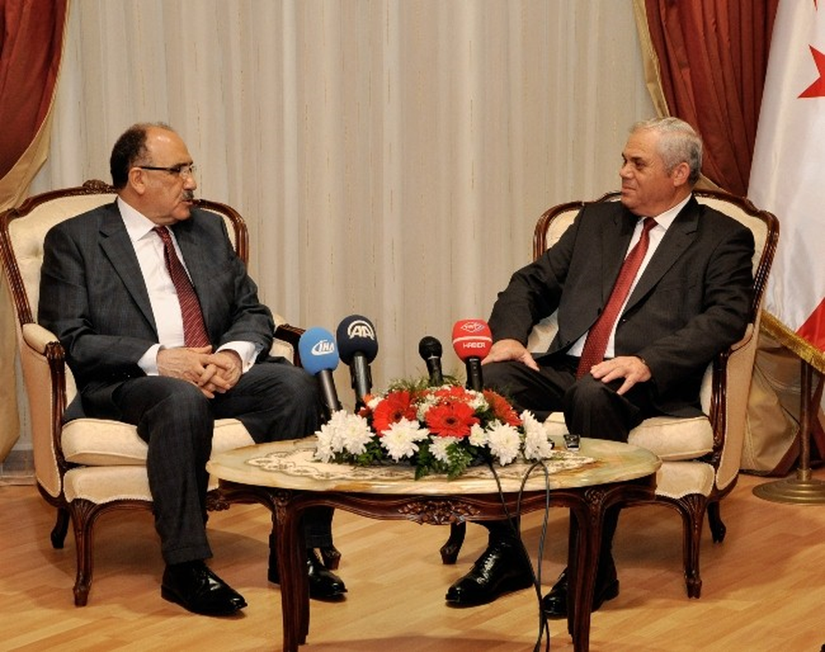 KKTC Başbakanı Yorgancıoğlu, Atalay\'ı Kabul Etti