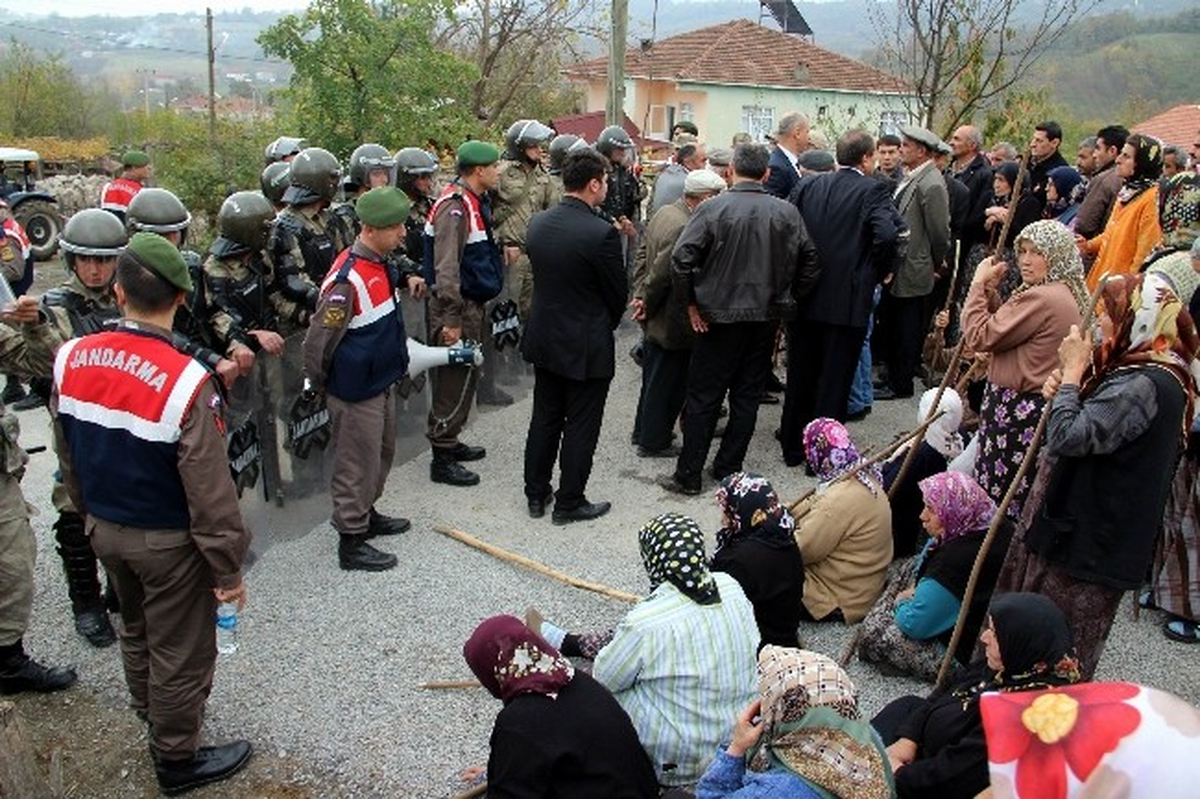 Mahallede Taş Ocağı Gerginliği