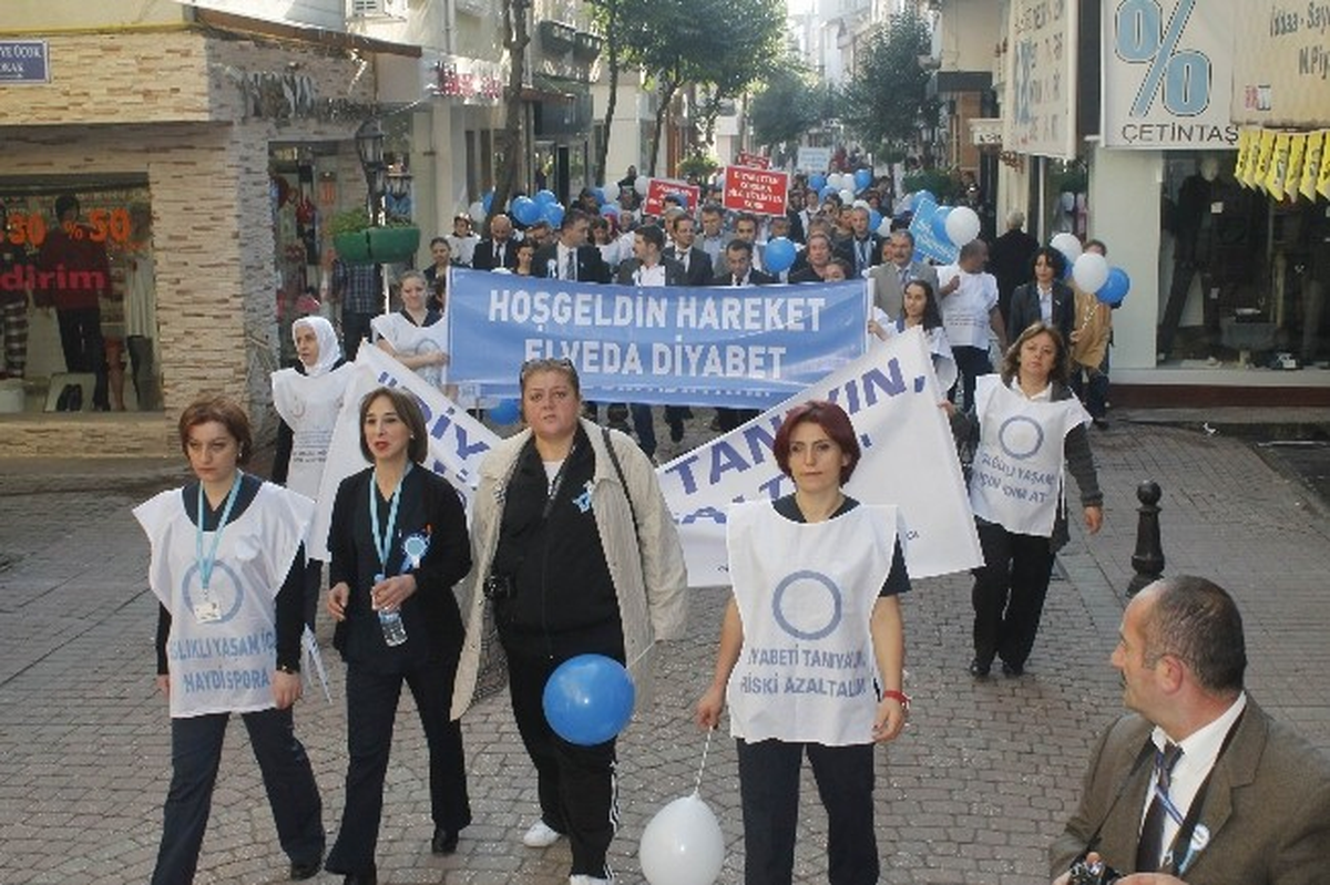 Ordu\'da Diyabete Karşı Yüründü