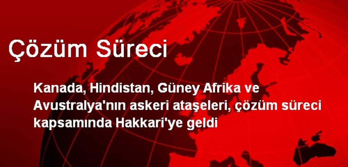 Çözüm Süreci