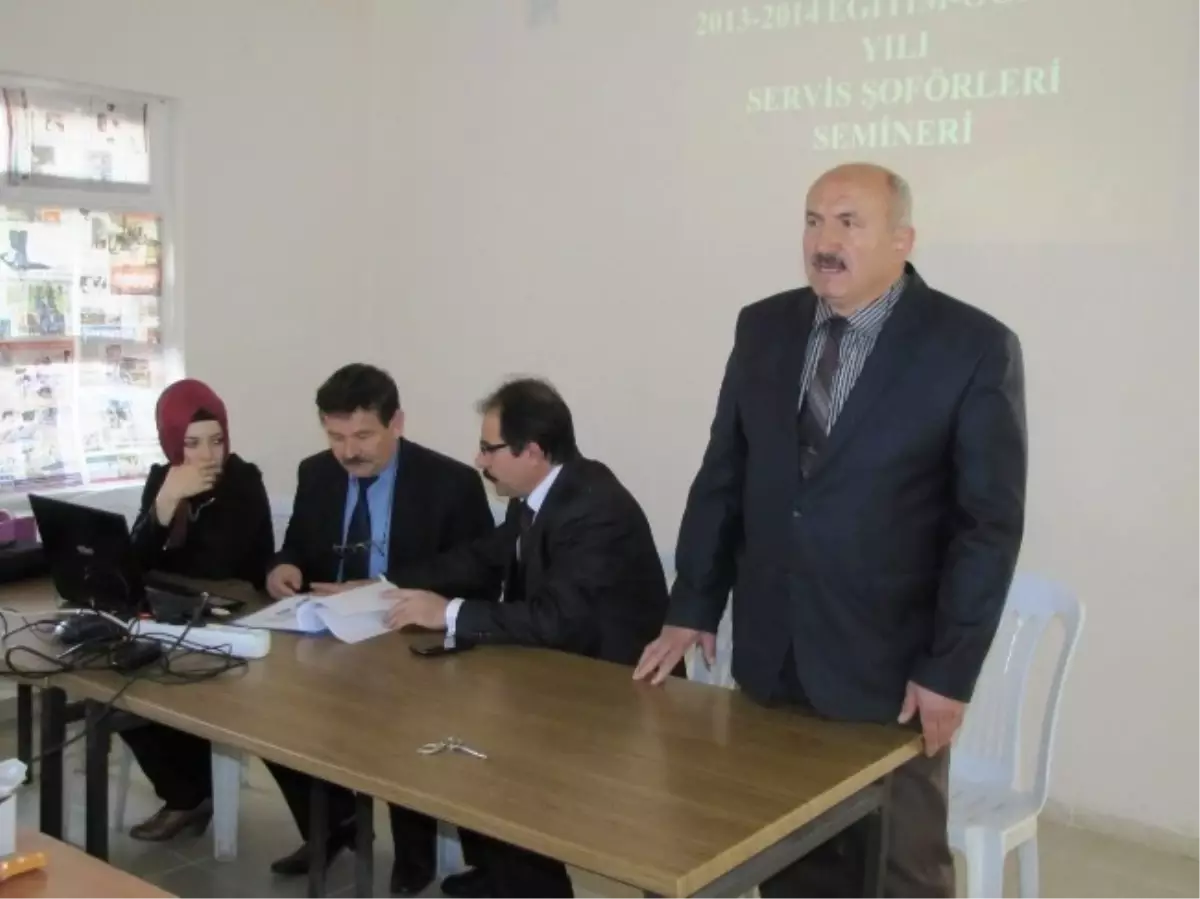 Servis Şoförlerine Eğitim