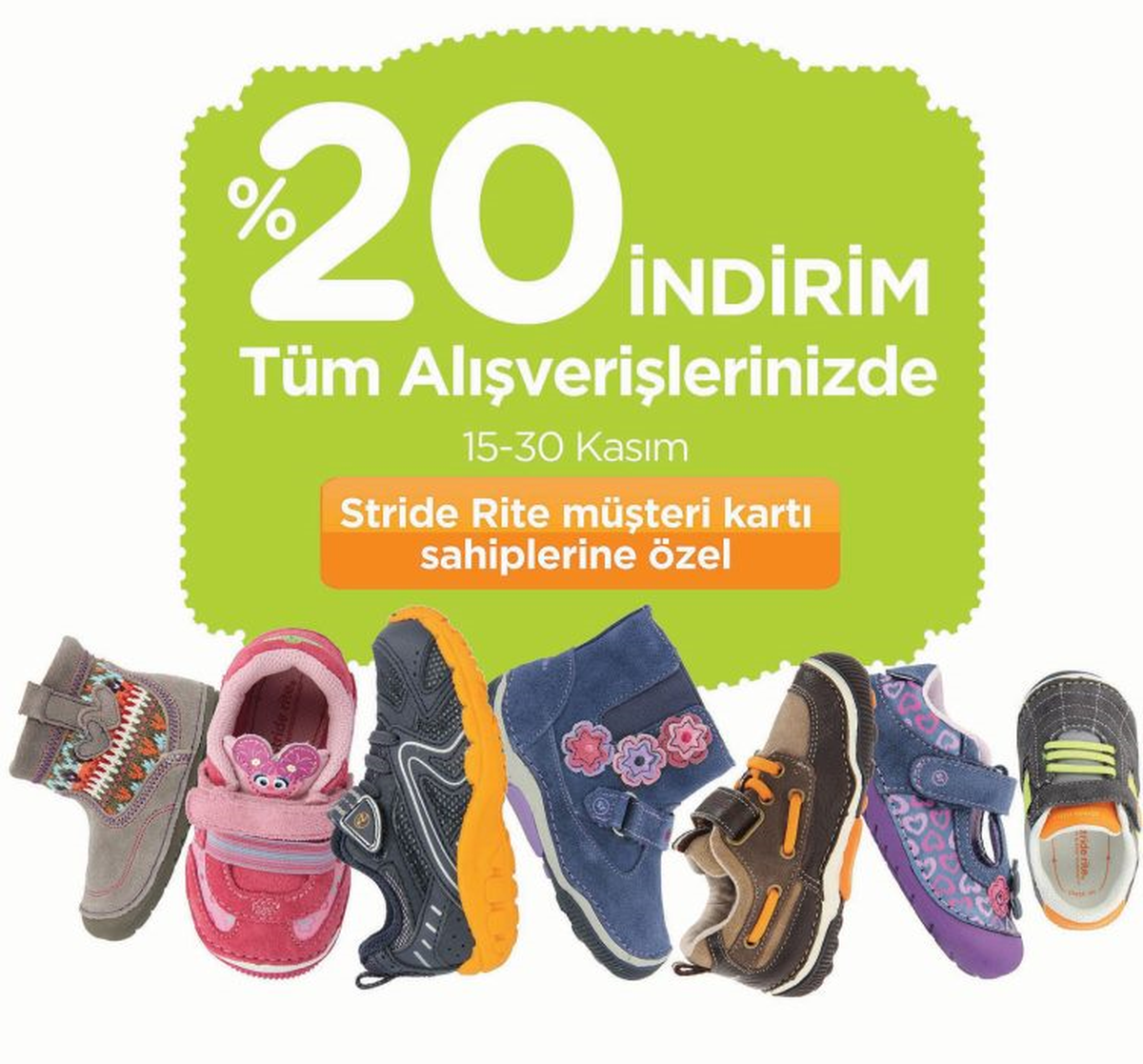 Stride Rite\'dan Sürpriz Kampanya
