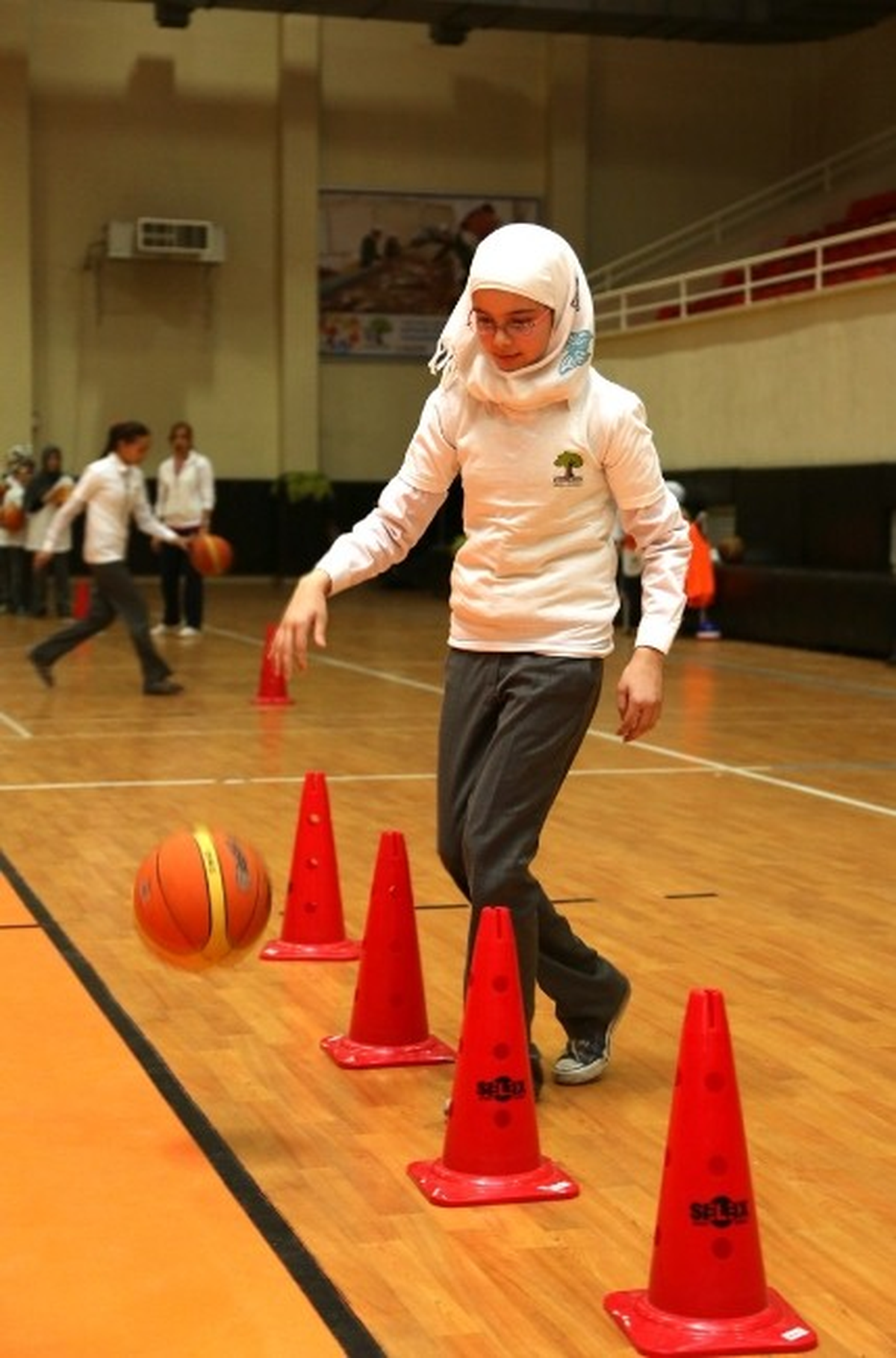 Suriyeli Öğrenciler Şehitkamil\'de Spor Yapıyor