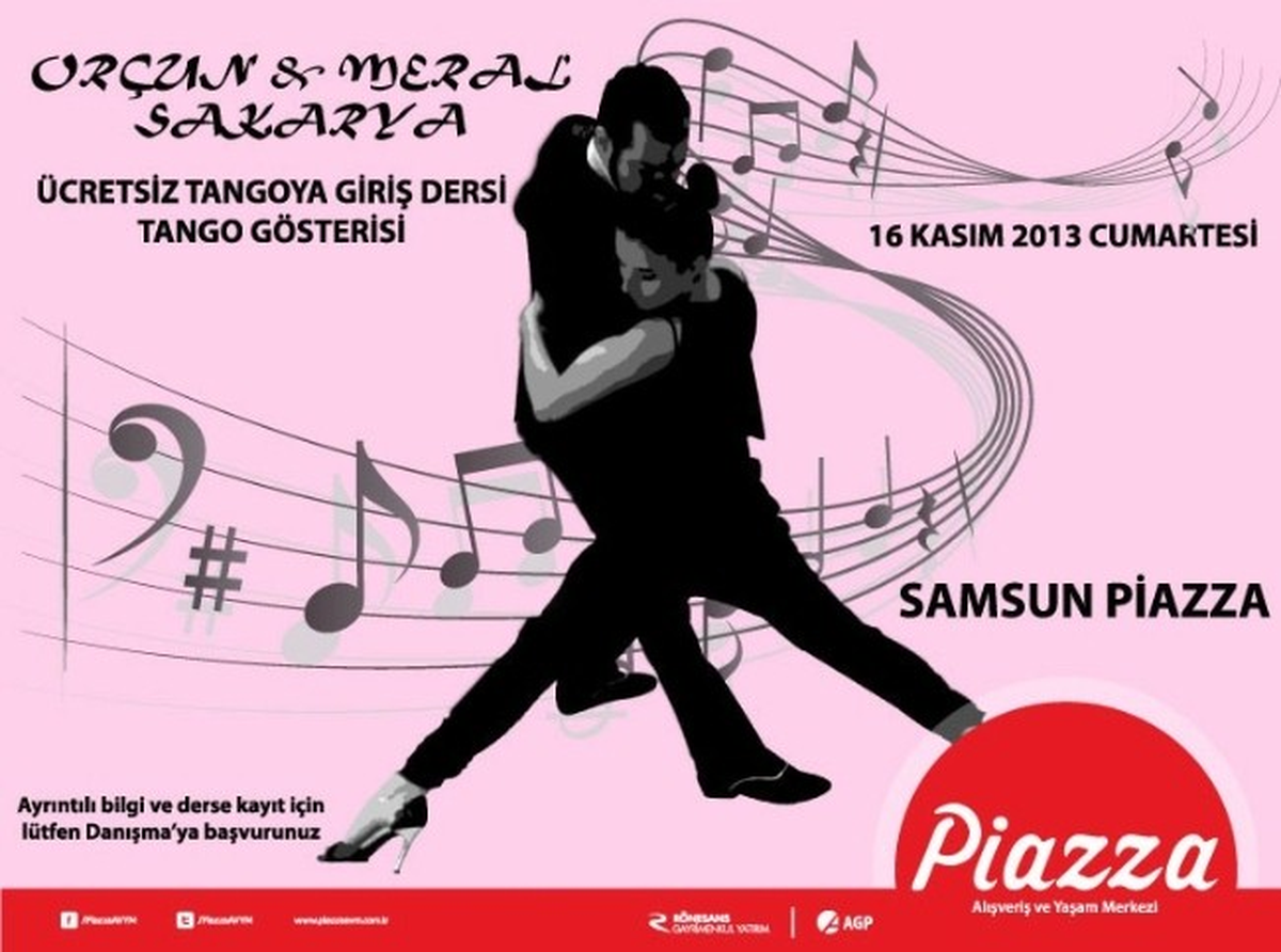 Tango ve Kırmızı Ekibi Samsun Piazza\'da