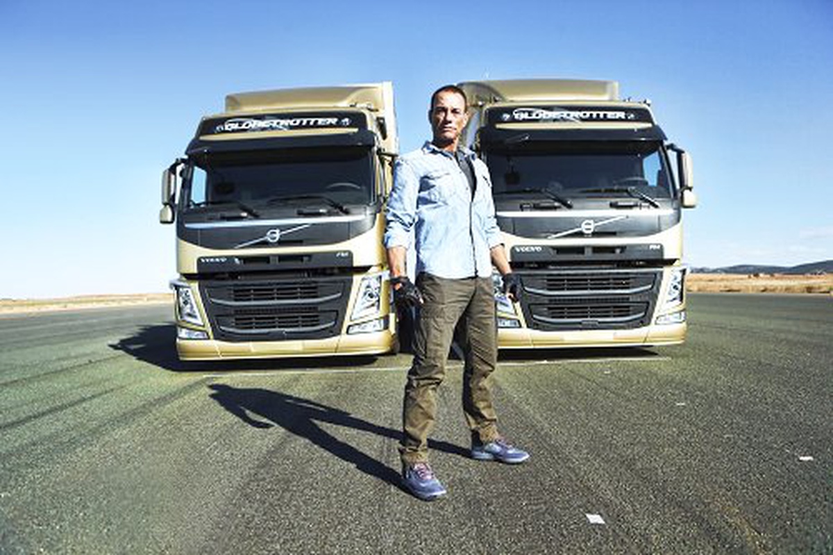 Van Damme, Volvo Fm İçin Kamera Karşısına Geçti