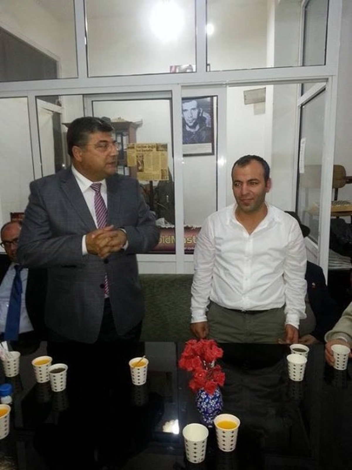 "Yass-I Matem\'e Başkan Sındır da Katıldı