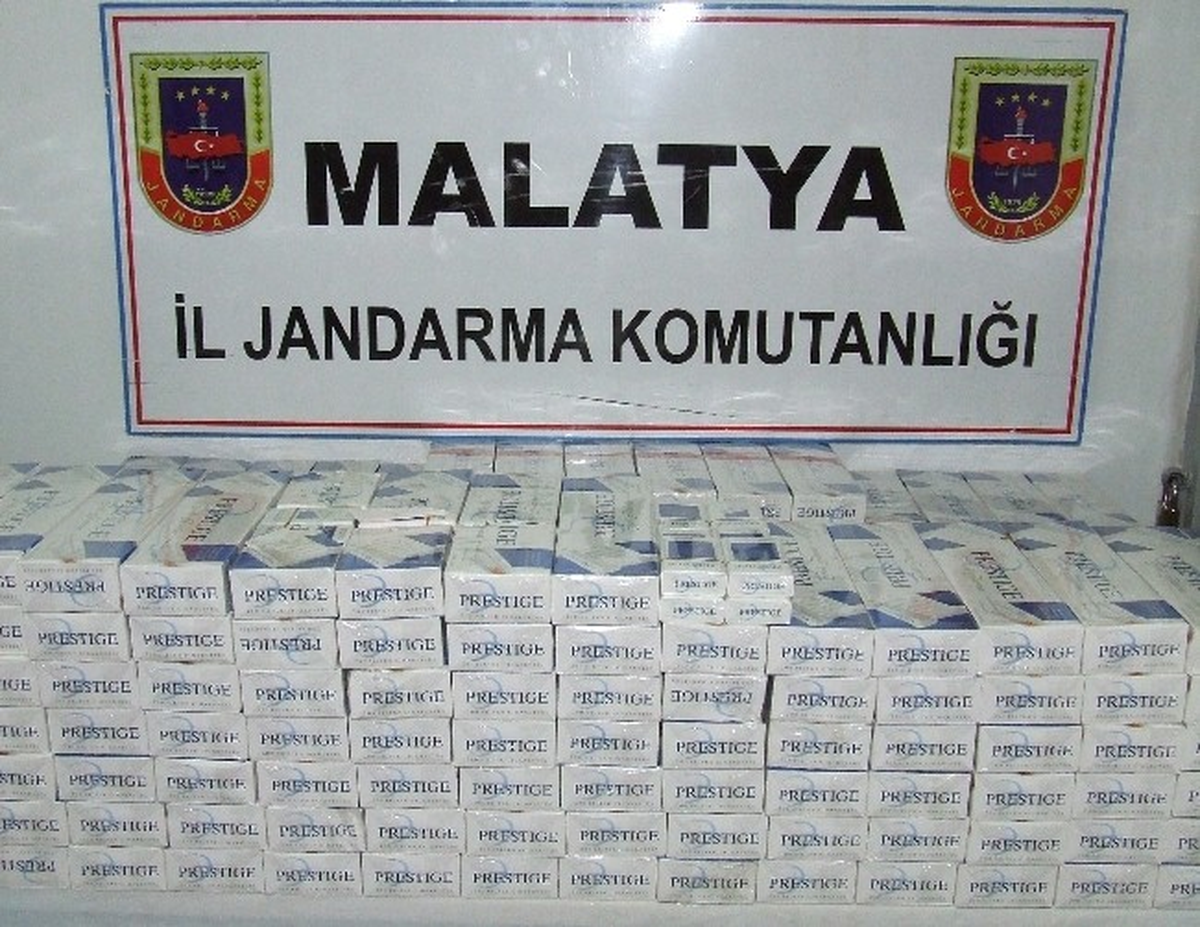 300 Paket Kaçak Sigara Ele Geçirildi