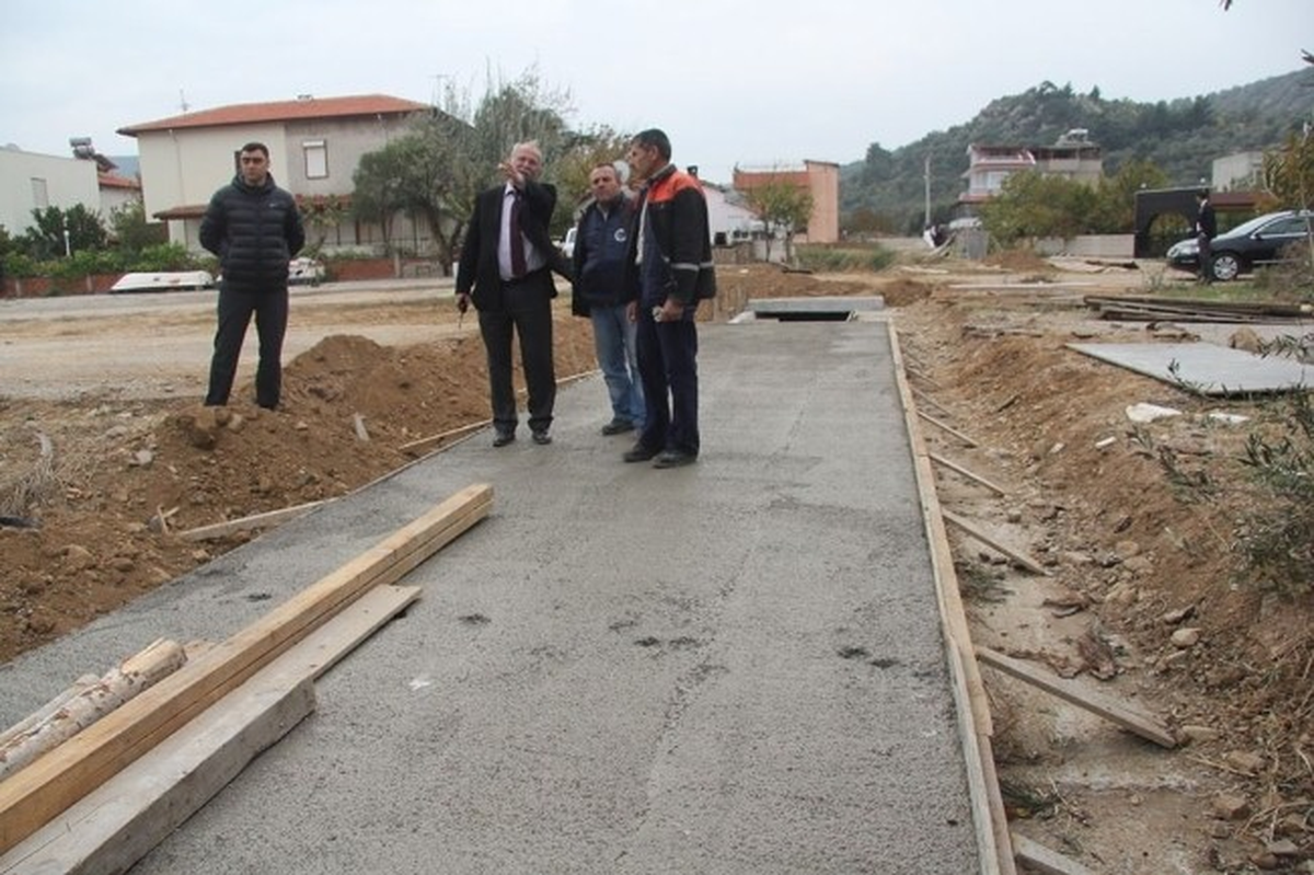 Burhaniye\'de Taşkınlara Menfezli Önlem