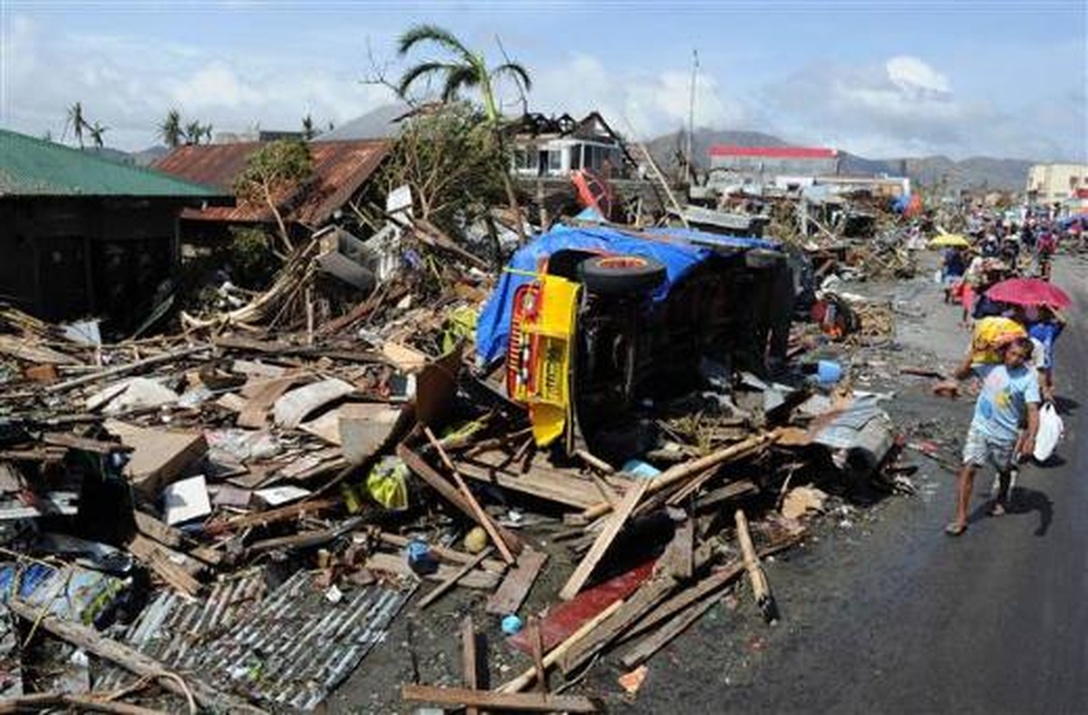 Filipinler\'deki Haiyan Tayfunu