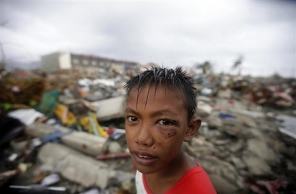 Filipinler\'deki Haiyan Tayfunu