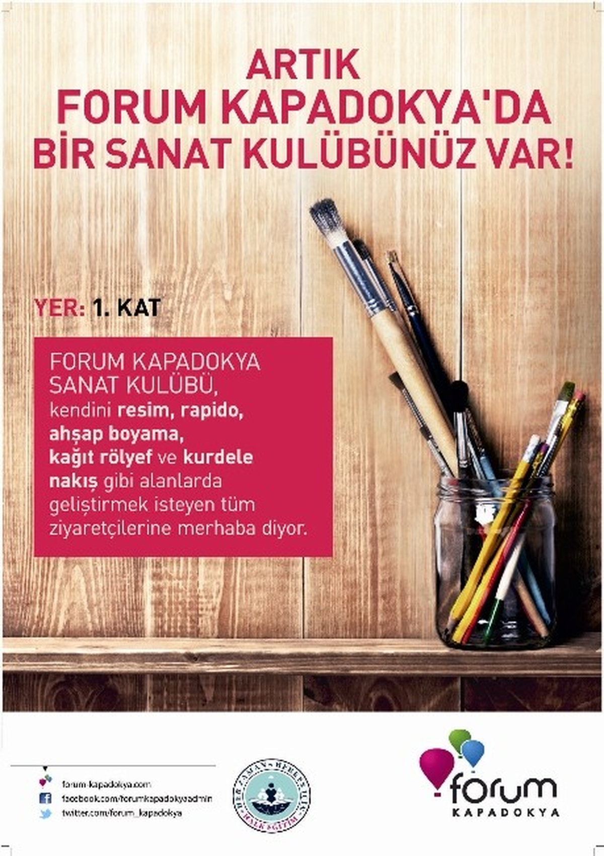 Forum Kapadokya\'da Sanat Dolu Günler Başlıyor