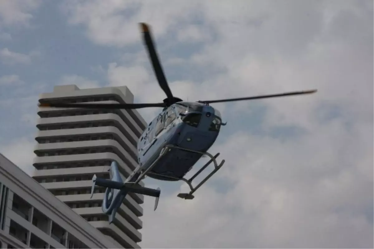 "Helitaksi" İlk Seferini Yaptı