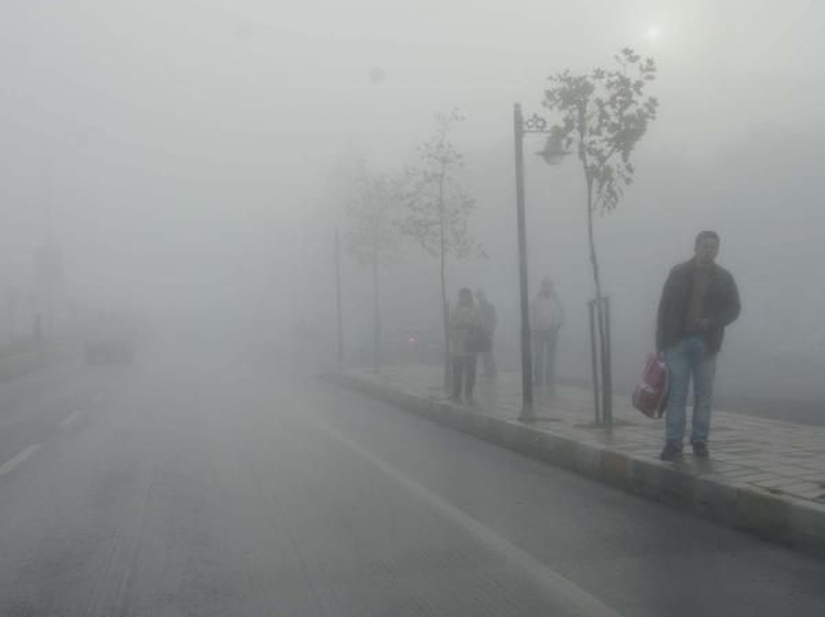 Iğdır\'da Yoğun Sis