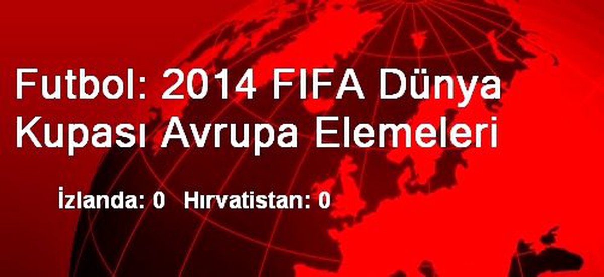 İzlanda: 0 Hırvatistan: 0