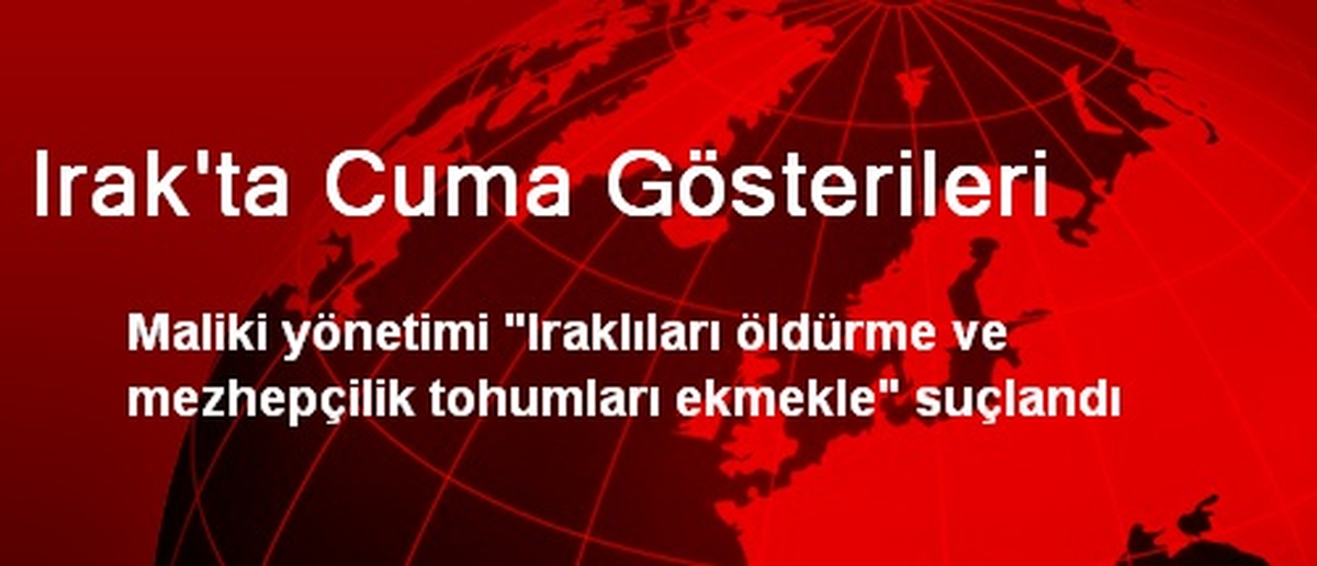Irak\'ta Cuma Gösterileri