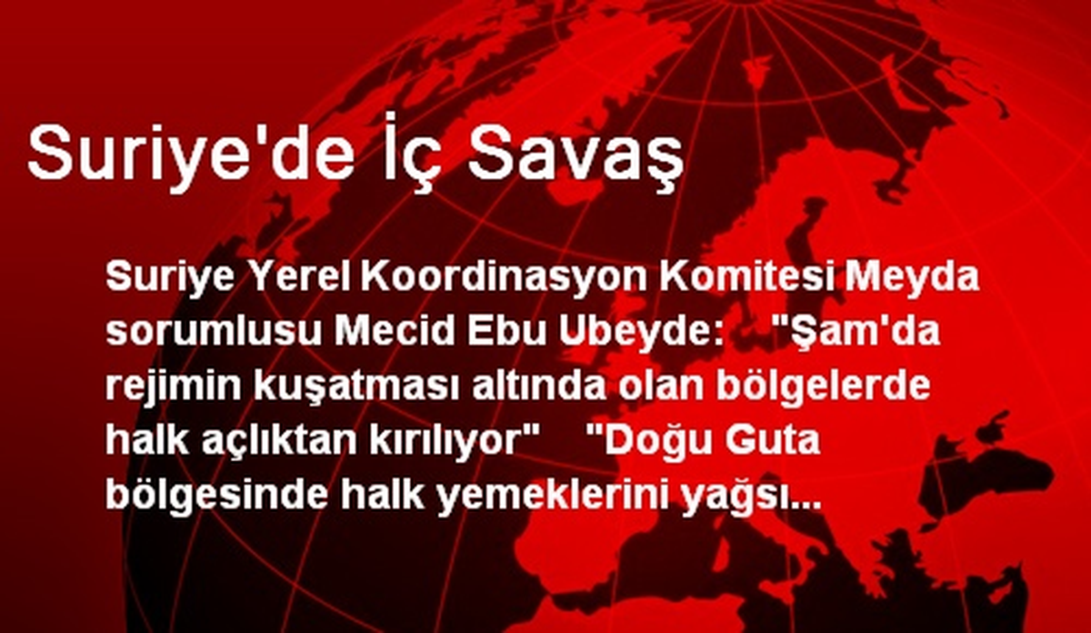 "Halk Açlıktan Kırılıyor"