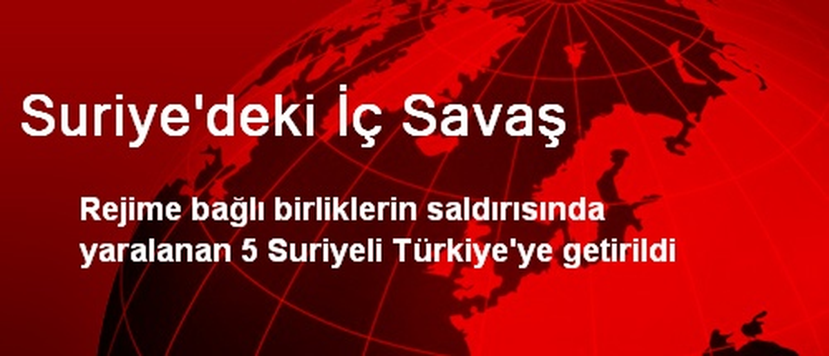 Suriye\'deki İç Savaş