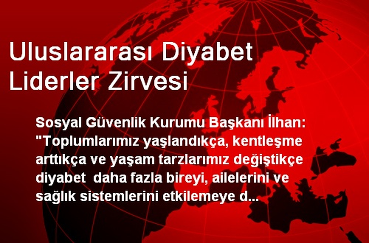 Uluslararası Diyabet Liderler Zirvesi