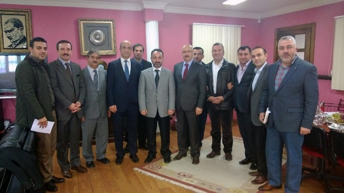 Sagiad Yönetim Kurulu ve Teknokent \'3+1\' \'7+1\' Proje Yöneticileri Toplantıda Bir Araya Geldi