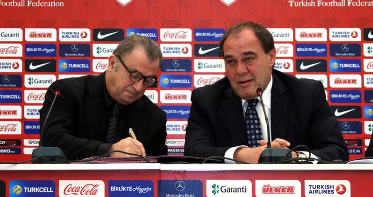 TFF Fatih Terim\'le 7 Yıllık Sözleşme İmzaladı