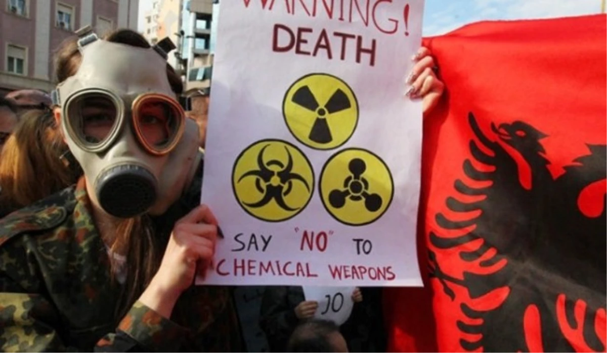 Arnavutluk Suriye\'nin Kimyasal Silahlarını Kabul Etmedi