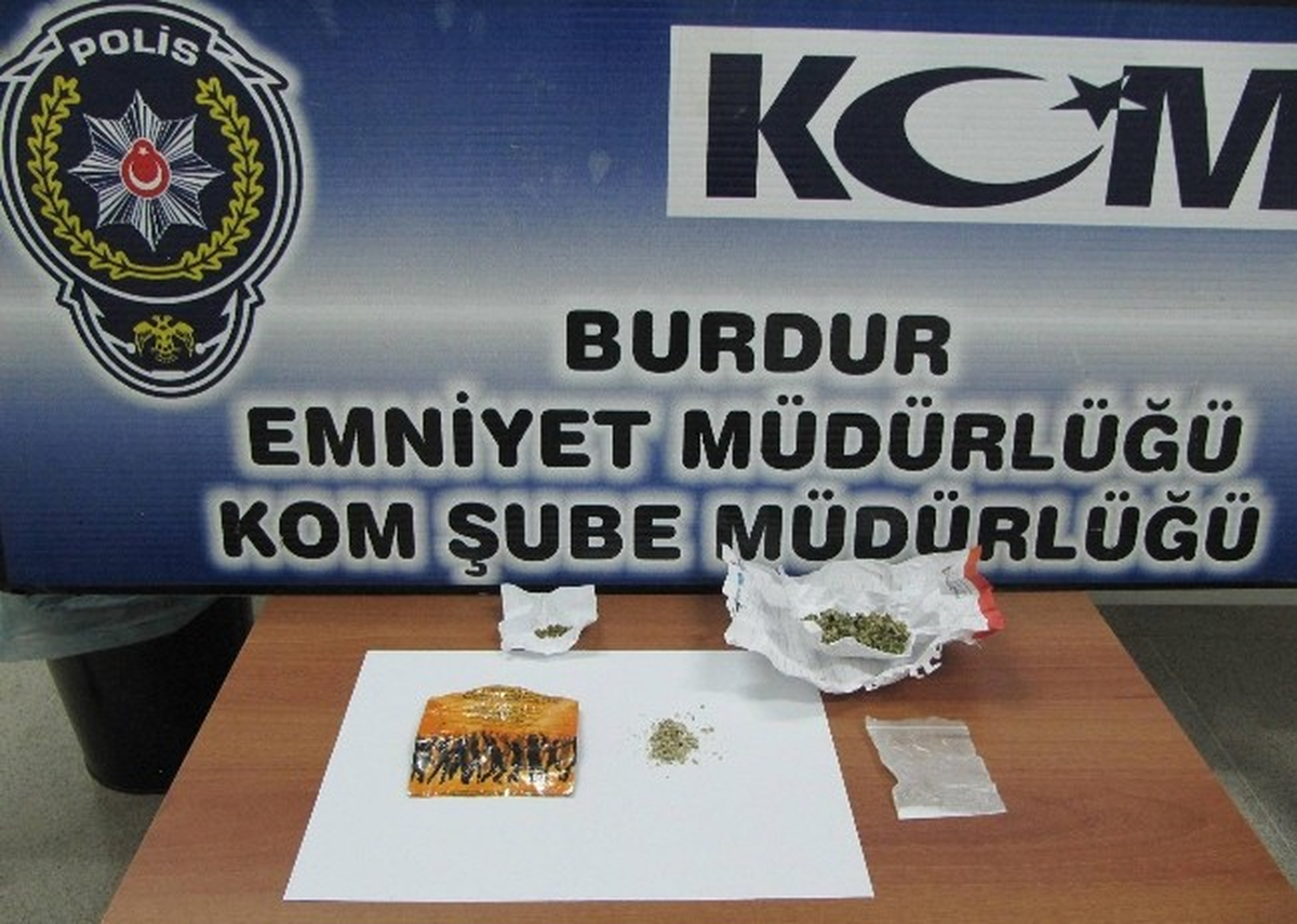 Burdur\'da Uyuşturucu Operasyonu