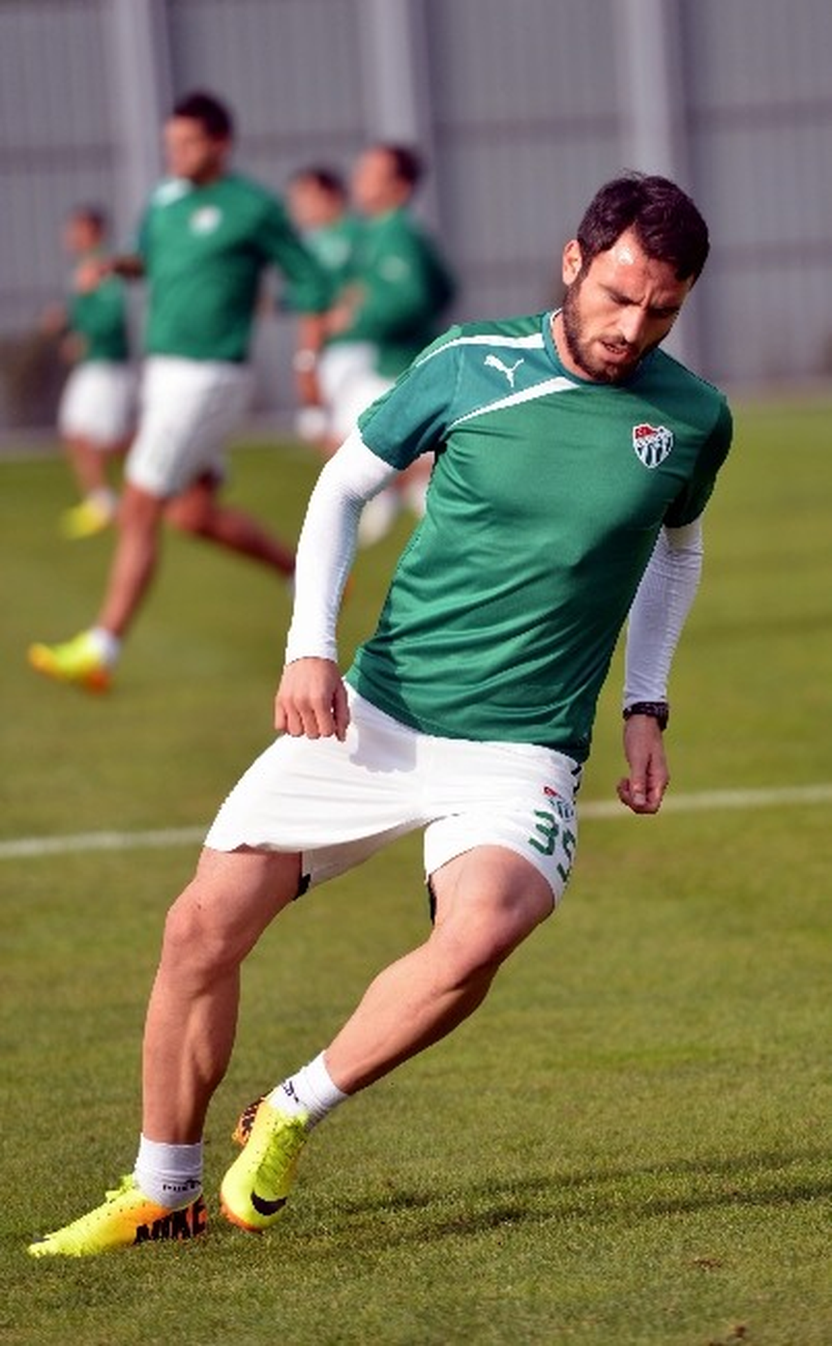 Bursasporlu Futbolcular Dayanıklılık Testinden Geçti