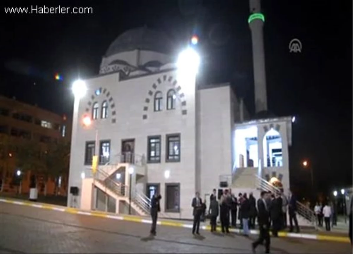 Erdoğan ve Barzani, Diyarbakır\'da Cami Açılışı Yaptı