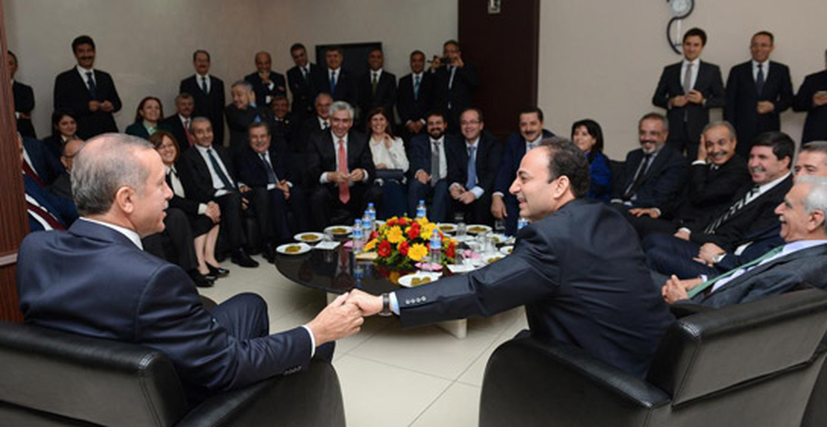 Erdoğan ve Baydemir\'in Renkli Görüşmesi