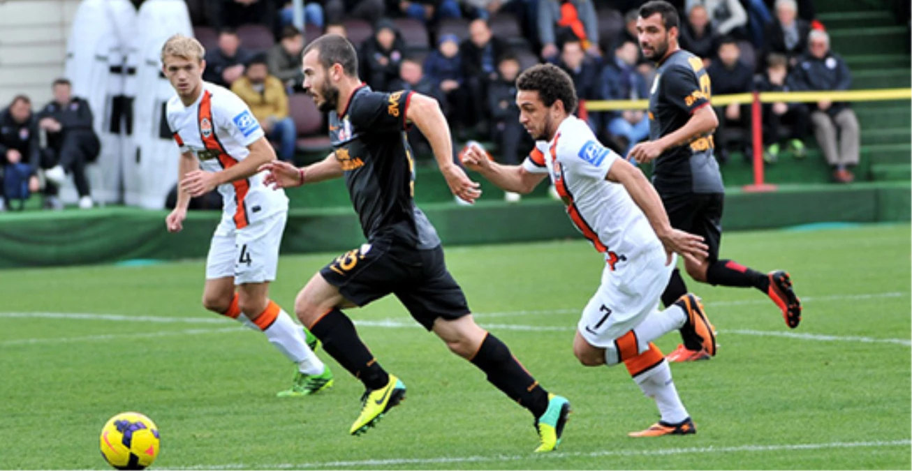 Galatasaray, Shakhtar Donetsk\'e 2-1 Yenildi