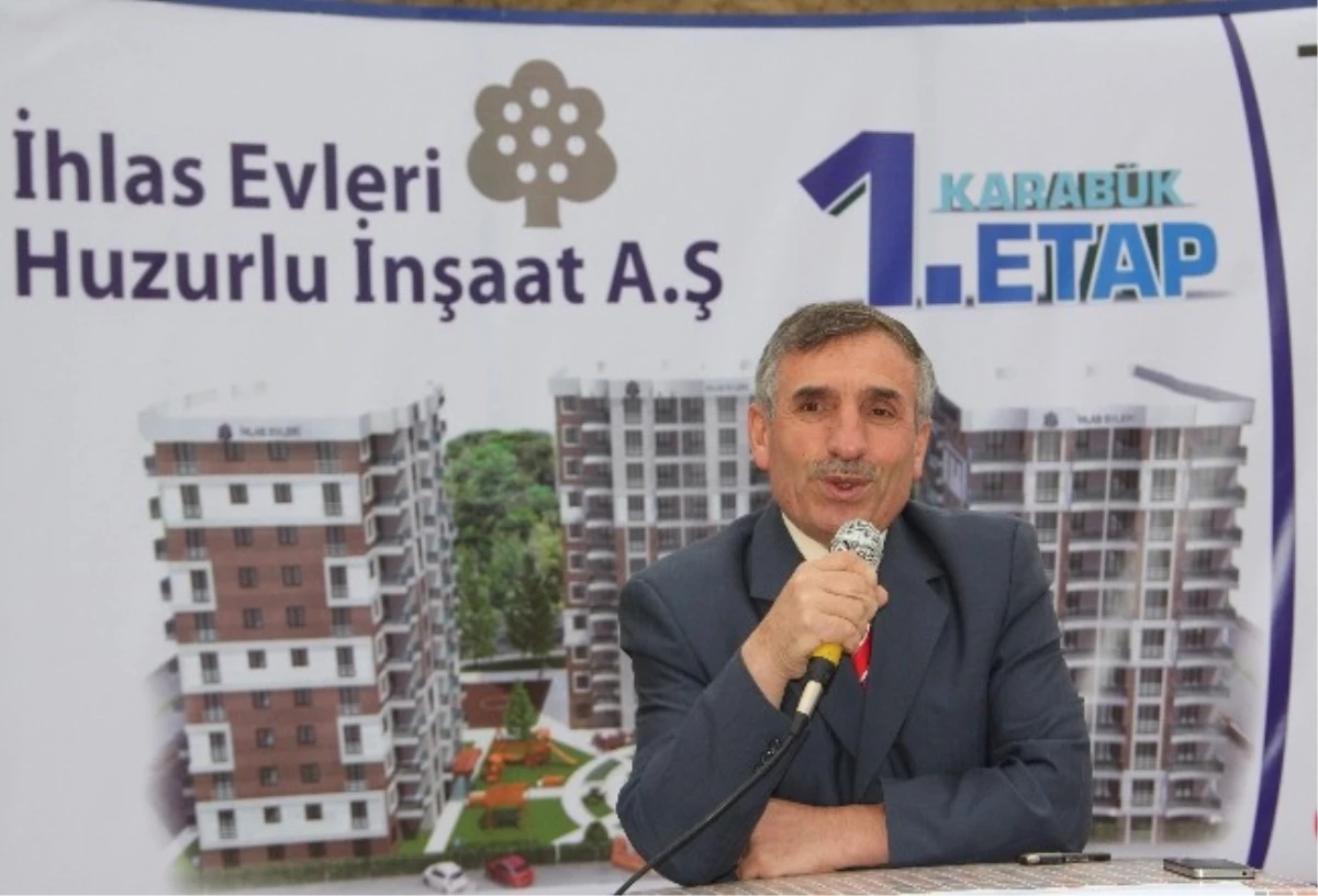 İhlas Evleri Karabük 1. Etap Temeli Atıldı