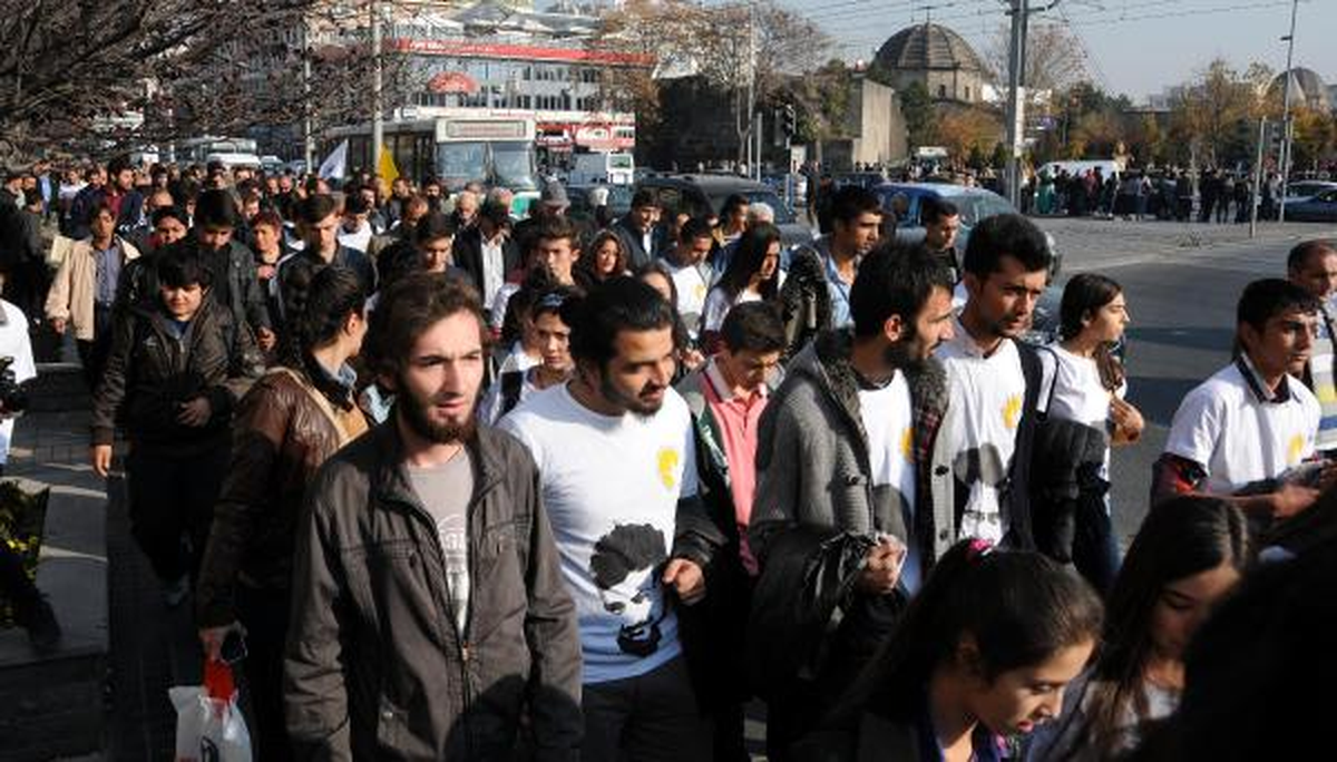 Kayseri\'de Ali İsmail Korkmaz İçin Yürüyüş Yapıldı