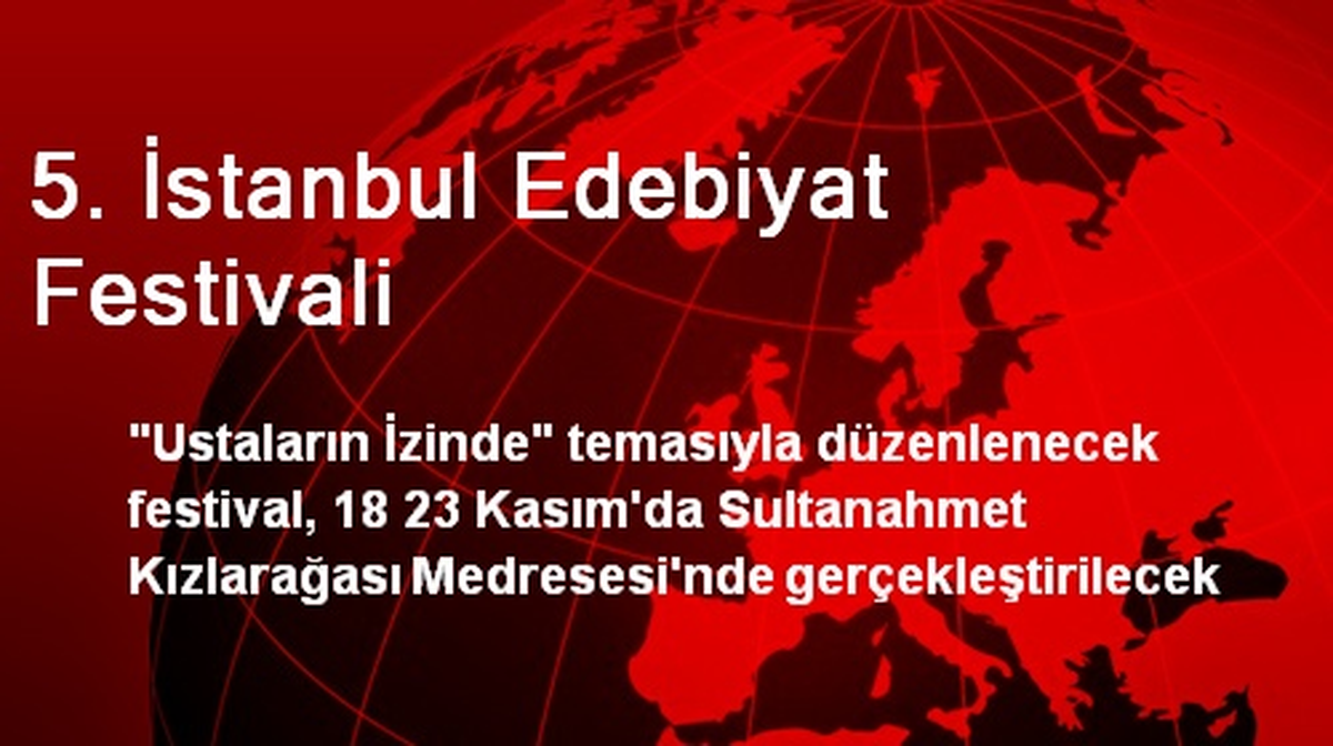 5. İstanbul Edebiyat Festivali