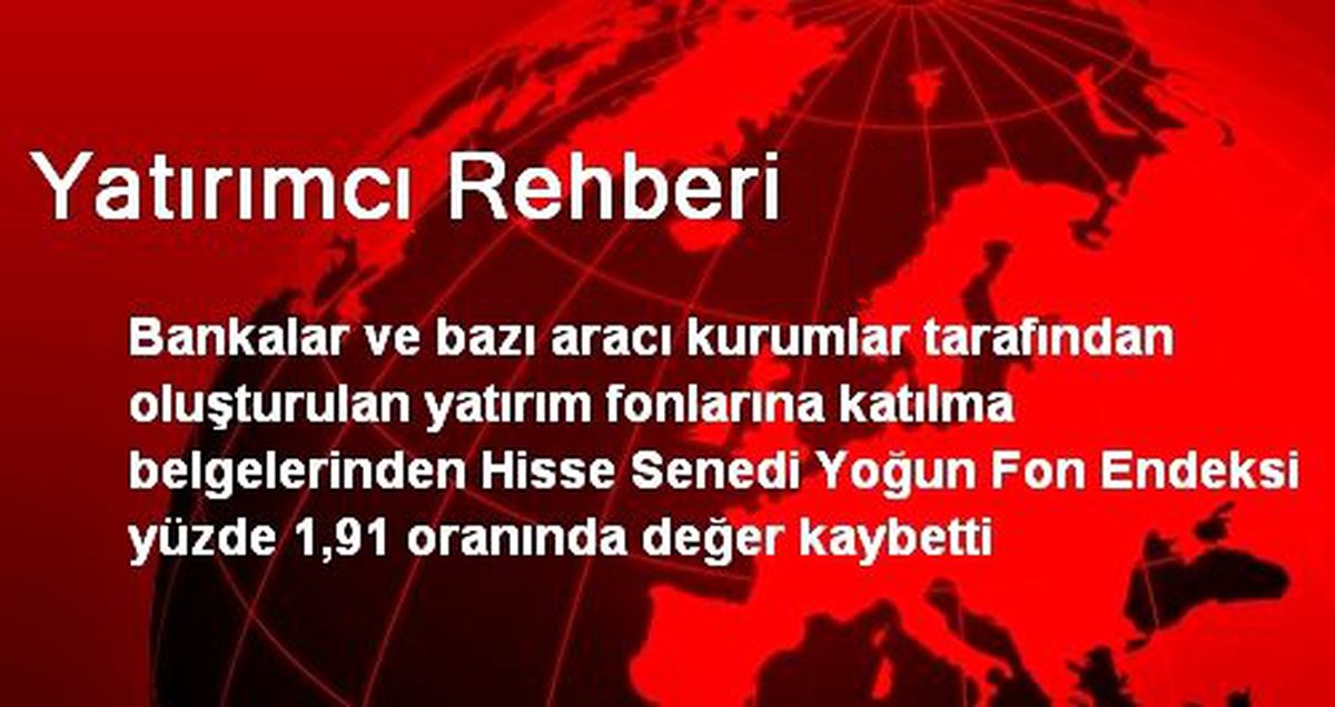 Yatırımcı Rehberi