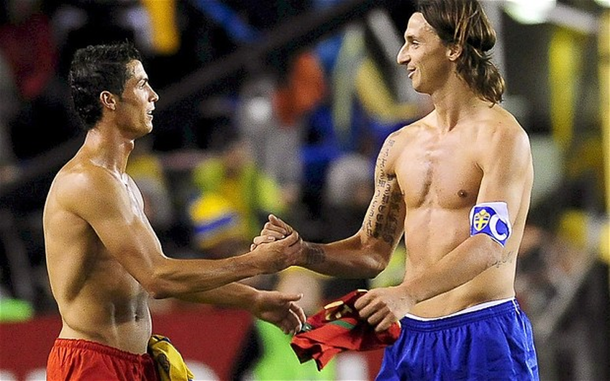 Ronaldo 1-0 Ibrahimovic