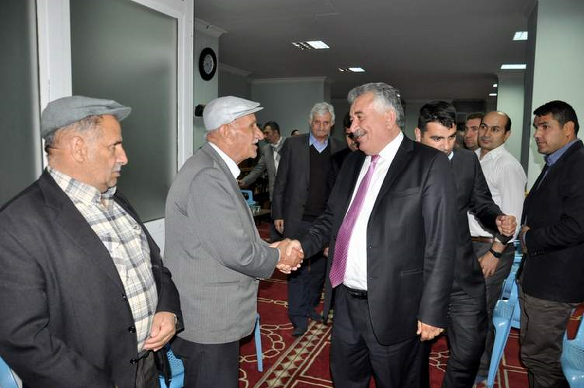 Selim Sadak Taziye Ziyaretlerinde