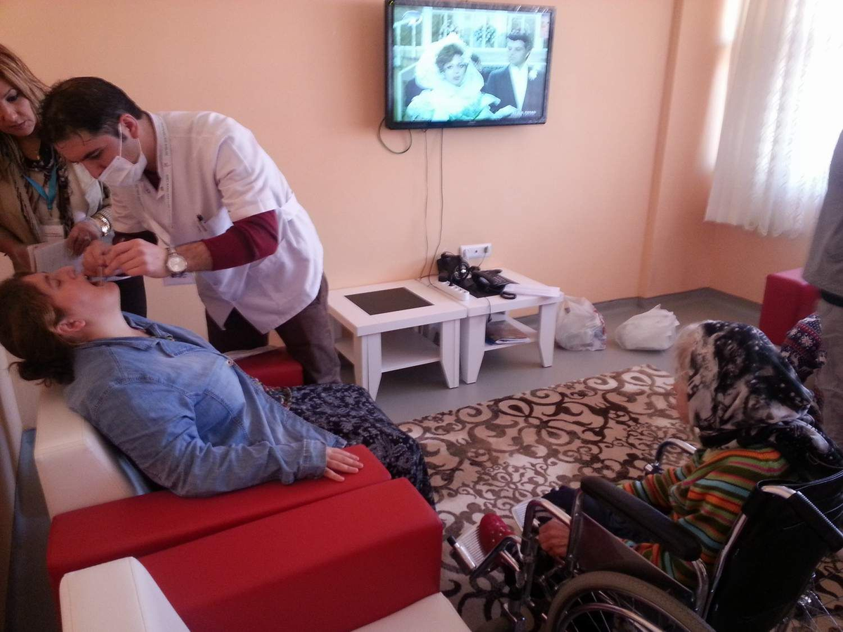 Siirt\'teki Engellilere Sağlık Taraması