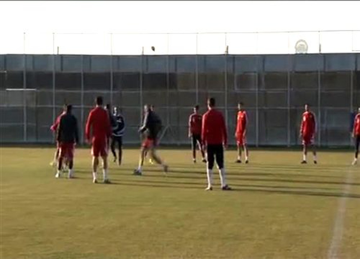 Sivasspor, Galatasaray maçı hazırlıklarını sürdürdü