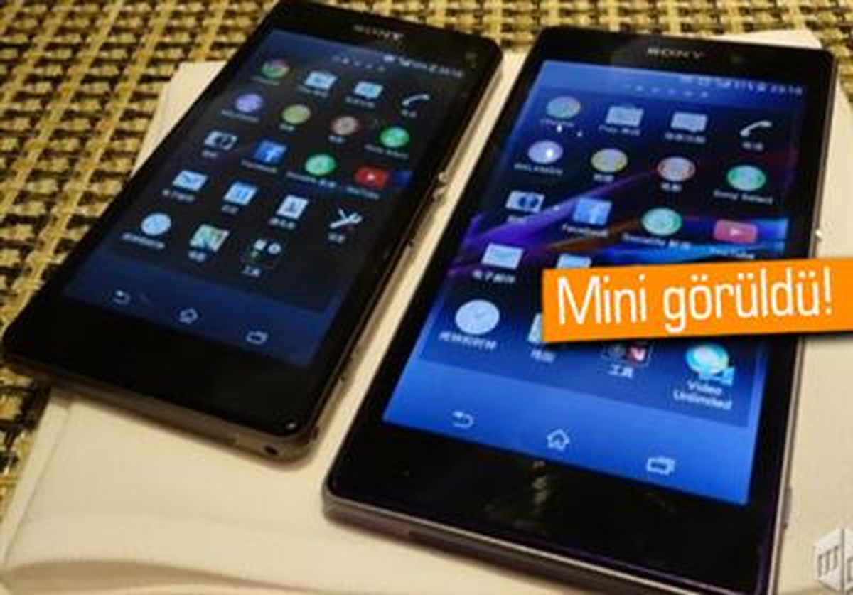 Sony Xperia Z1 ve Xperia Z1s Yan Yana Görüntülendi